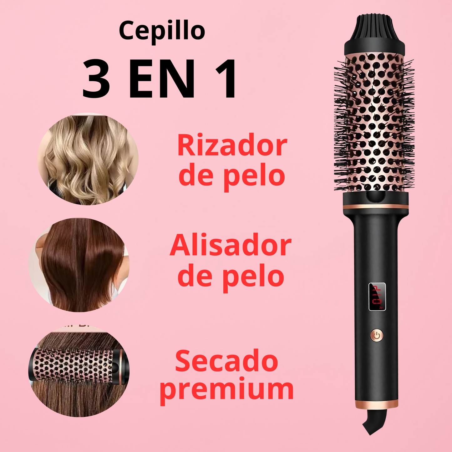 Cepillo 3 en 1